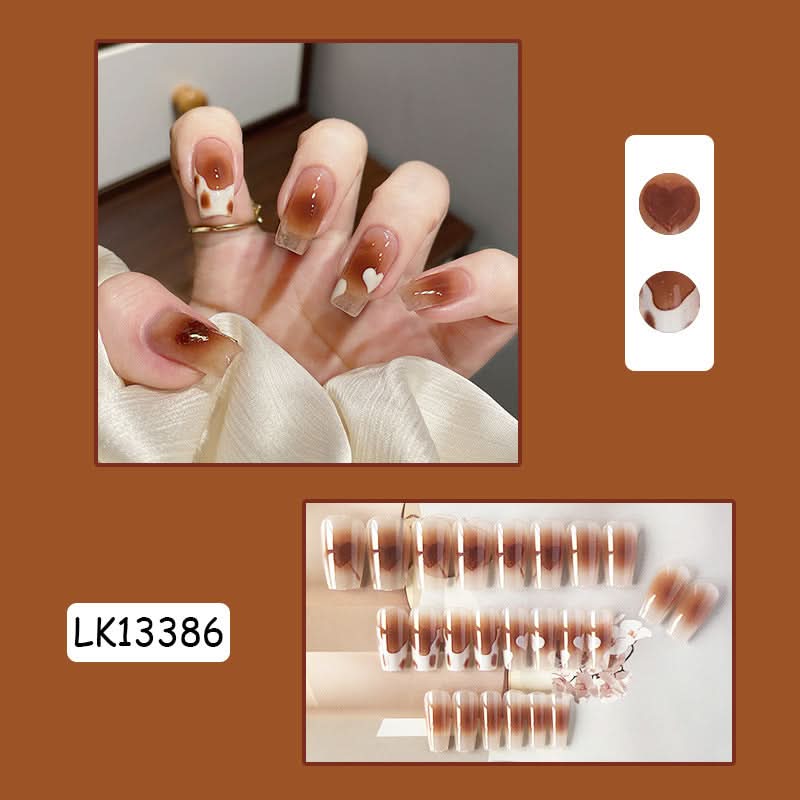 Autumn & Winter Style Colored Nail Art Pieces