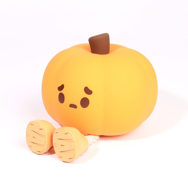 Rechargeable Halloween Pumpkin Night Light – For Kids & Festive Home Décor