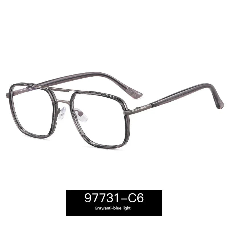 Men’s TR90 Anti-Blue Light Glasses Frame – Lightweight Fashion Eyewear