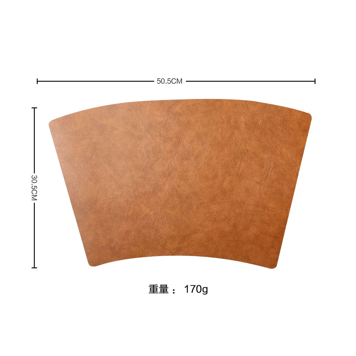 Nordic Style Leather Placemats & Coasters