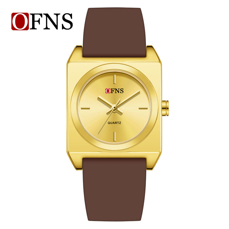 OFNS Women’s Square Quartz Watch – Waterproof Casual Square Dial Watch