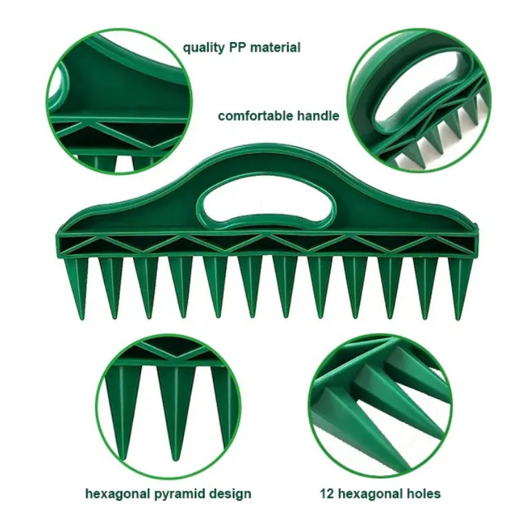 Garden Seed Punch Tool – Quick Soil Loosening & Precision Planting Accessory