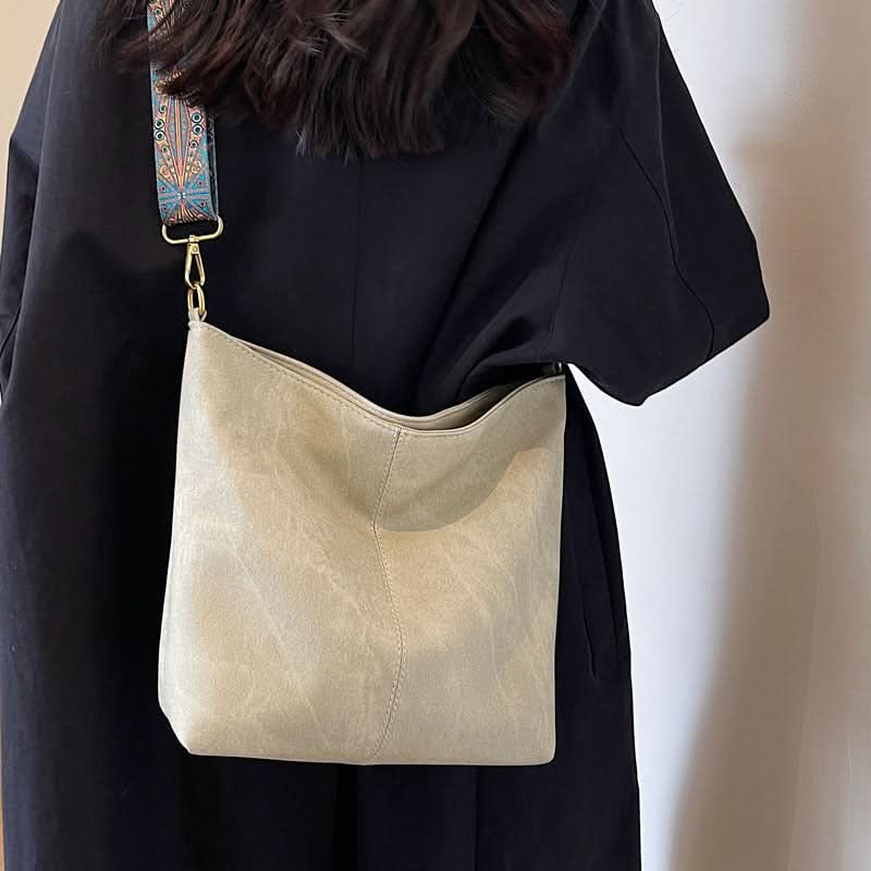 Women's Stylish Shoulder Bag with Zipper Closure Tote Bag for Work & Travel