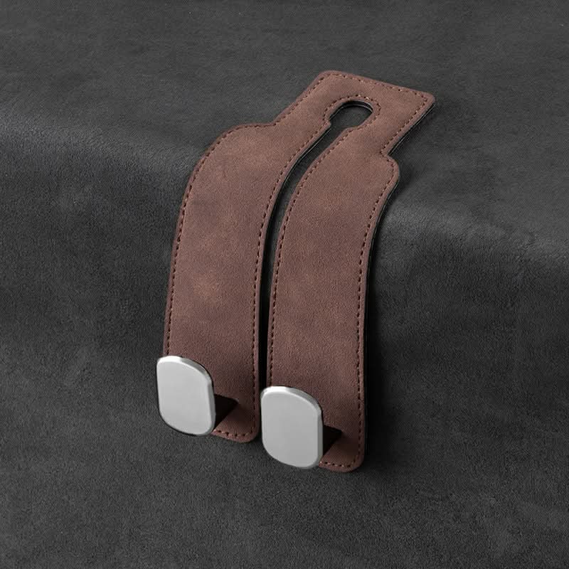 Suede Car Seat Hook for Storage