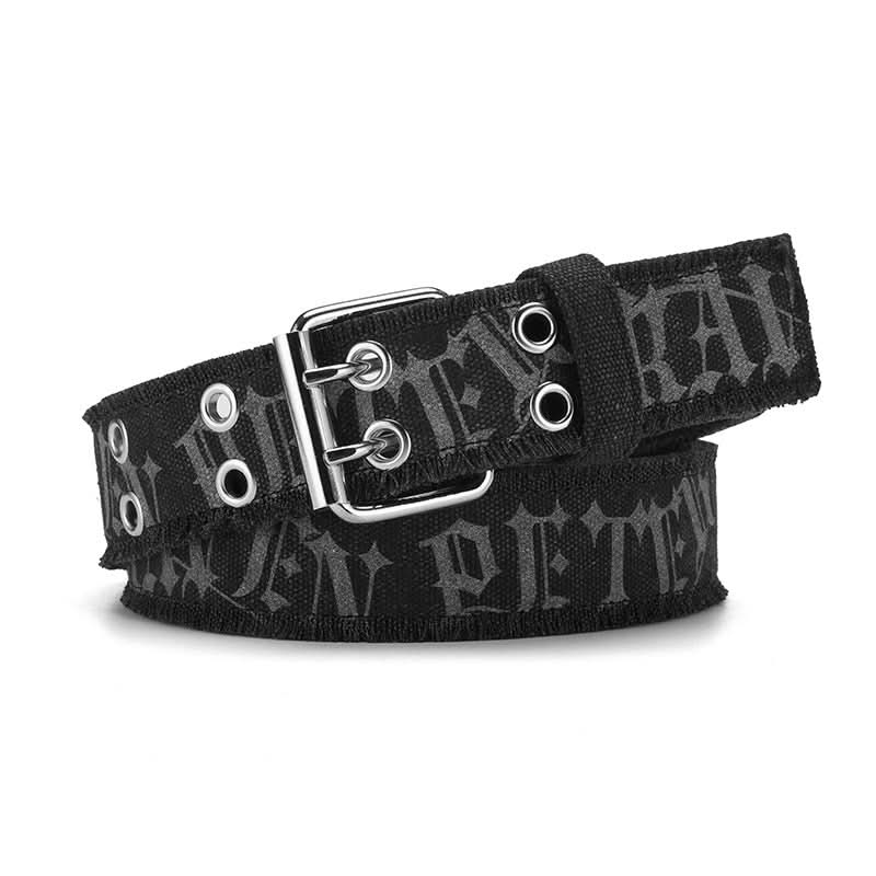 Men’s Canvas Belt with Pin Buckle