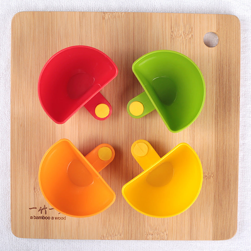 Clampable Seasoning Bowls Set – Creative Plastic Condiment Bowls for Plates, Salads & Snacks
