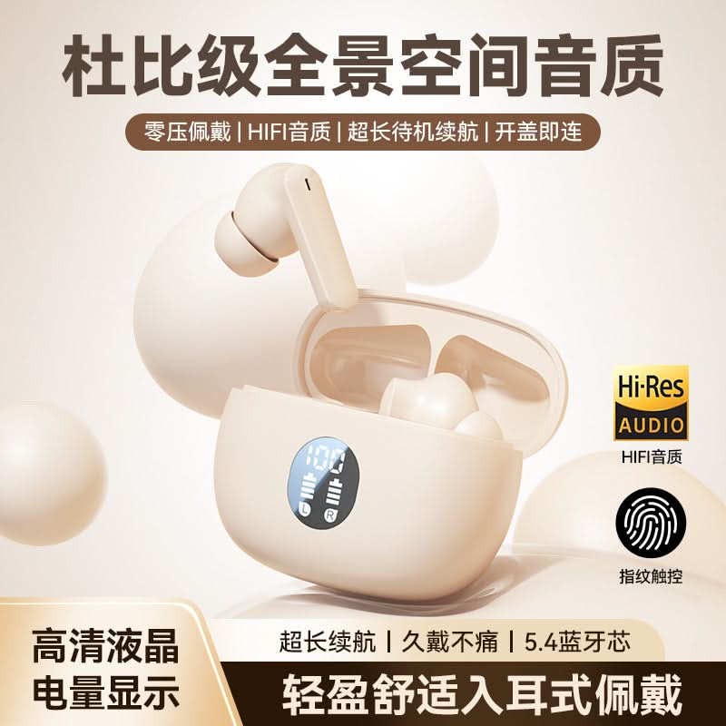 Wireless Bluetooth Sports Earbuds with Noise Reduction