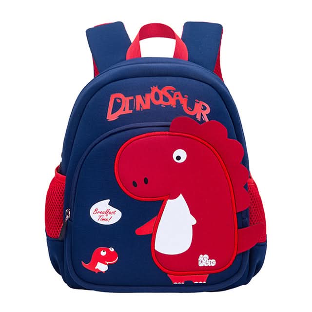 Cute Dinosaur Cartoon School Bag for Kids – Mini Backpack for Boys & Girls