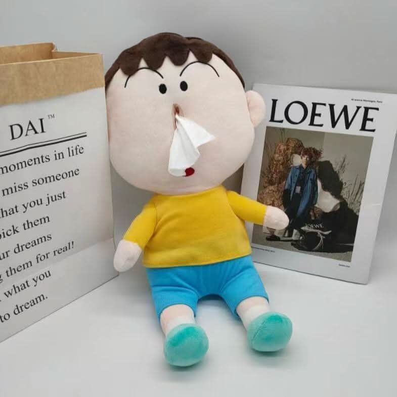 Crayon Shin-chan Plush Tissue Box Holder