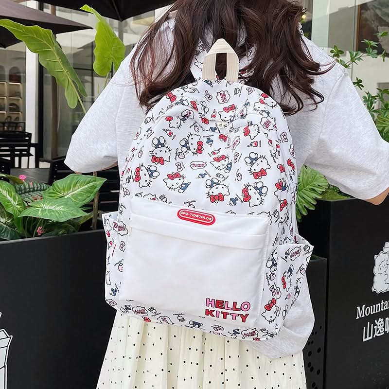 Cute Cat & Dog Backpack – School Bag for Primary Students & Travel