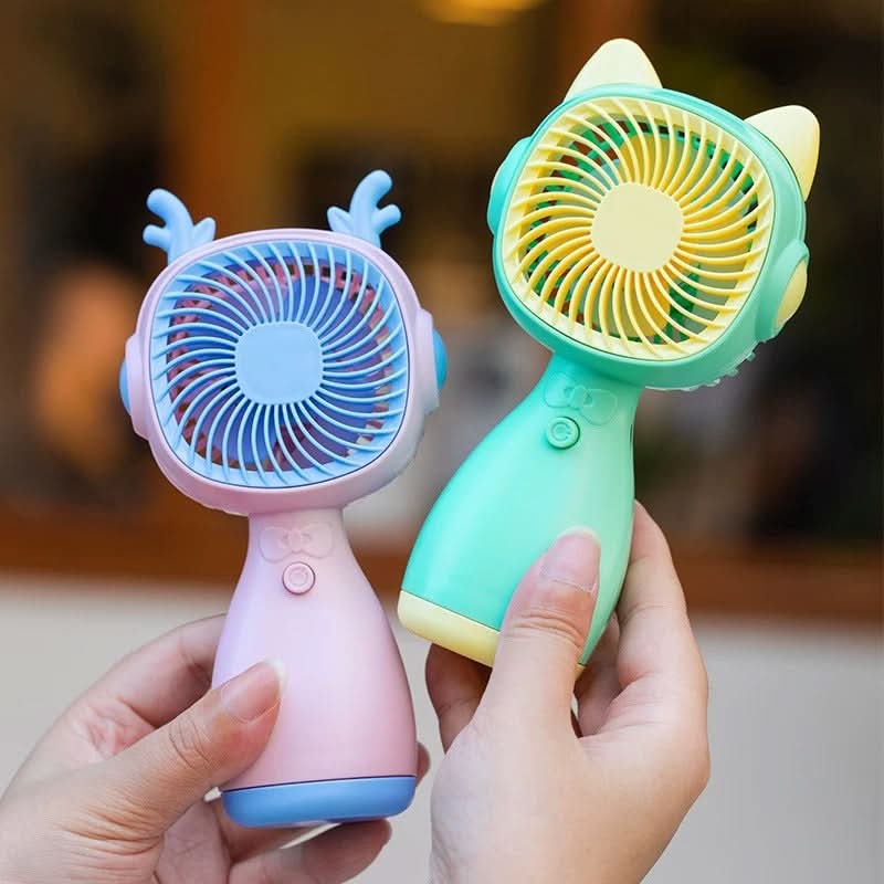 Mini USB Rechargeable Handheld Fan – Portable Desktop Cooling Gadget