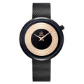 SK Women’s Quartz Watch – Light Luxury Stainless Steel Waterproof Fashion Timepiece