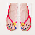 Funny 3D Printed Flip-Flop Boat Socks for Men & Women