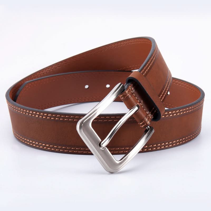 Men’s Classic Leather Belt – Adjustable 110-125cm