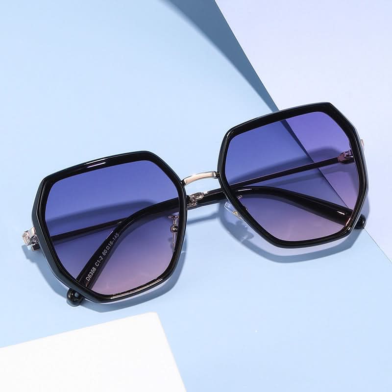 Premium Polarized Sunglasses for Women – Trendy Irregular Frame UV Protection