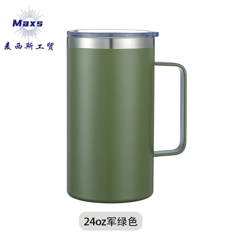 Stainless Steel Vacuum Coffee Thermos Mug – 12oz Insulated Cup