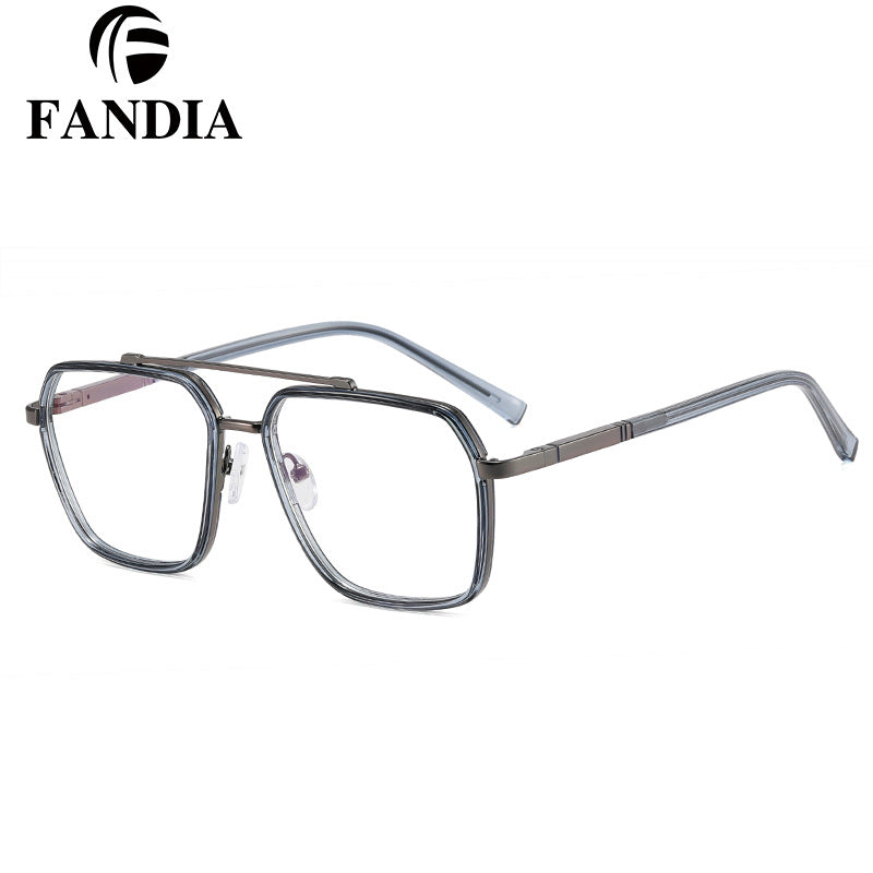 Men’s Full Frame Anti-Blue Light Glasses – Minimalist Box Style Eyewear
