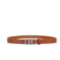 Women's Fashion Triple Round Buckle Belt –  For Jeans, Dresses & Workwear