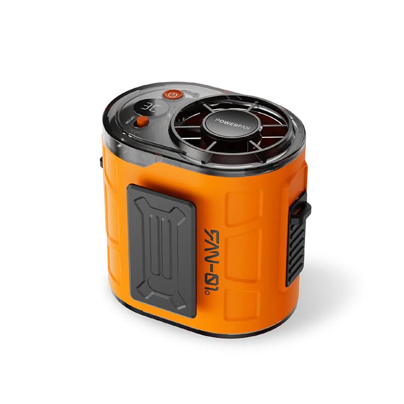 Powerful Waist-Hanging Fan – Portable USB Rechargeable Fan