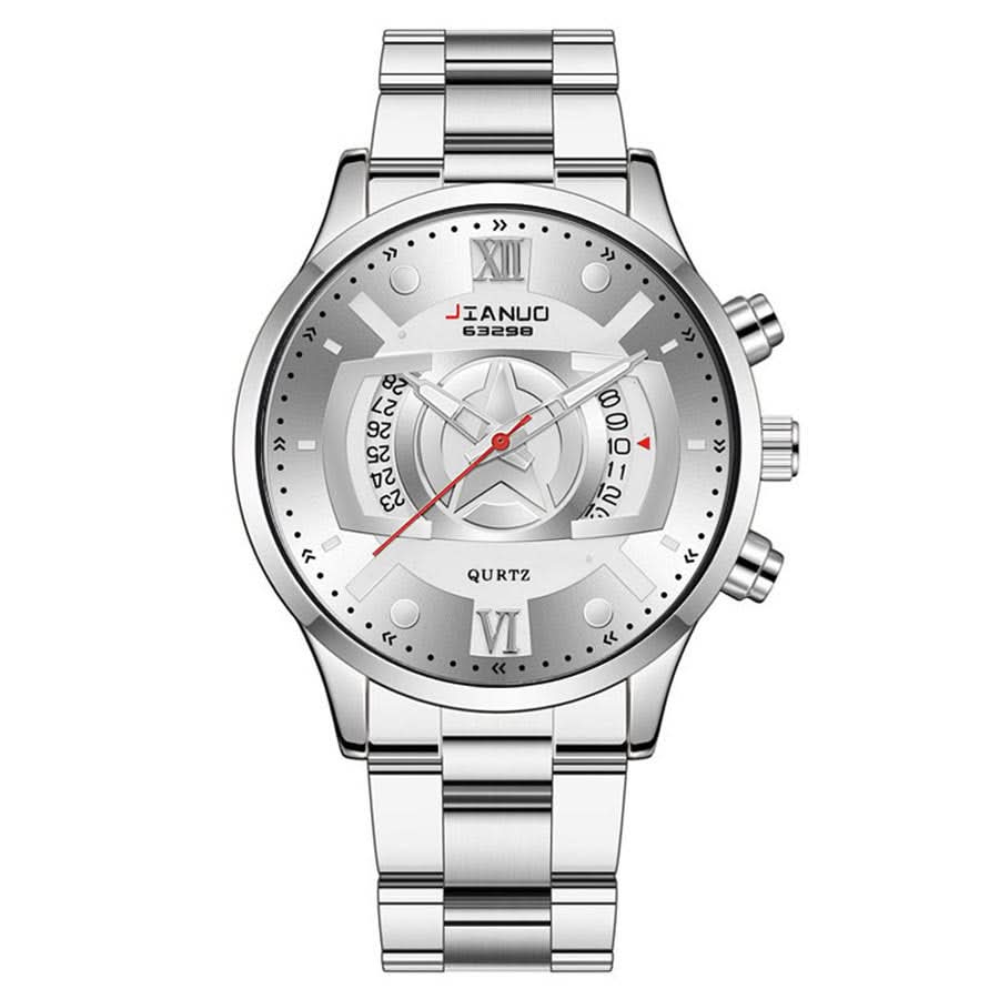 Men's Quartz Business Watch with Calendar