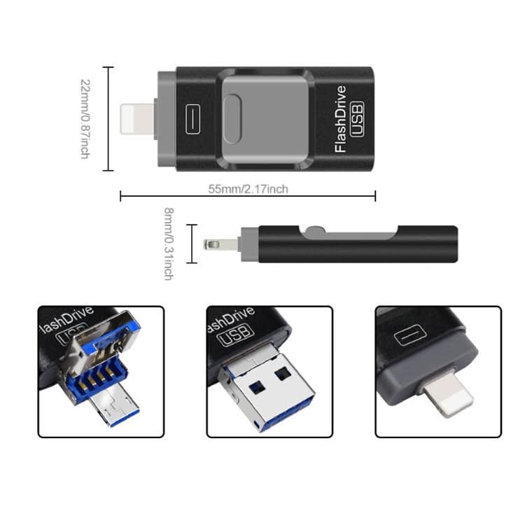4-in-1 OTG USB Flash Drive