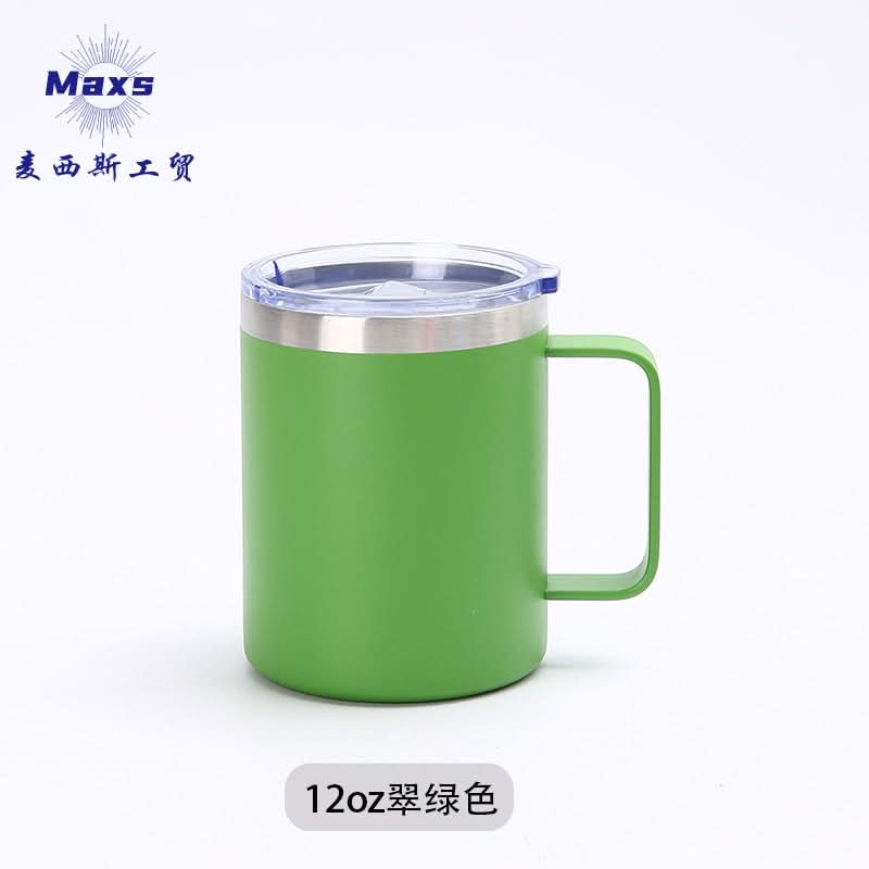 Stainless Steel Vacuum Coffee Thermos Mug – 12oz Insulated Cup