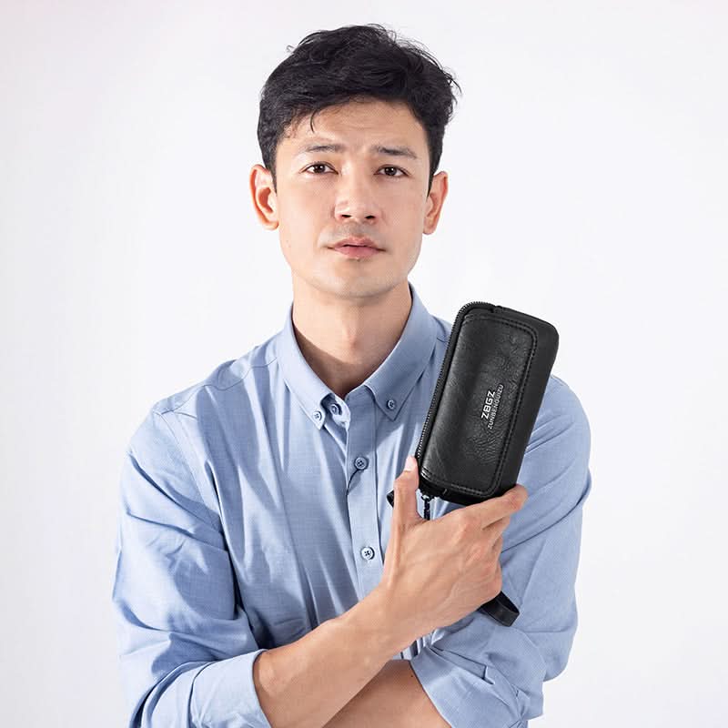 Men’s Leather Waist Phone Bag – Multi-Functional Coin Purse
