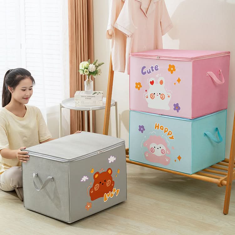 Non-Woven Baby Clothes & Quilt Storage Bag