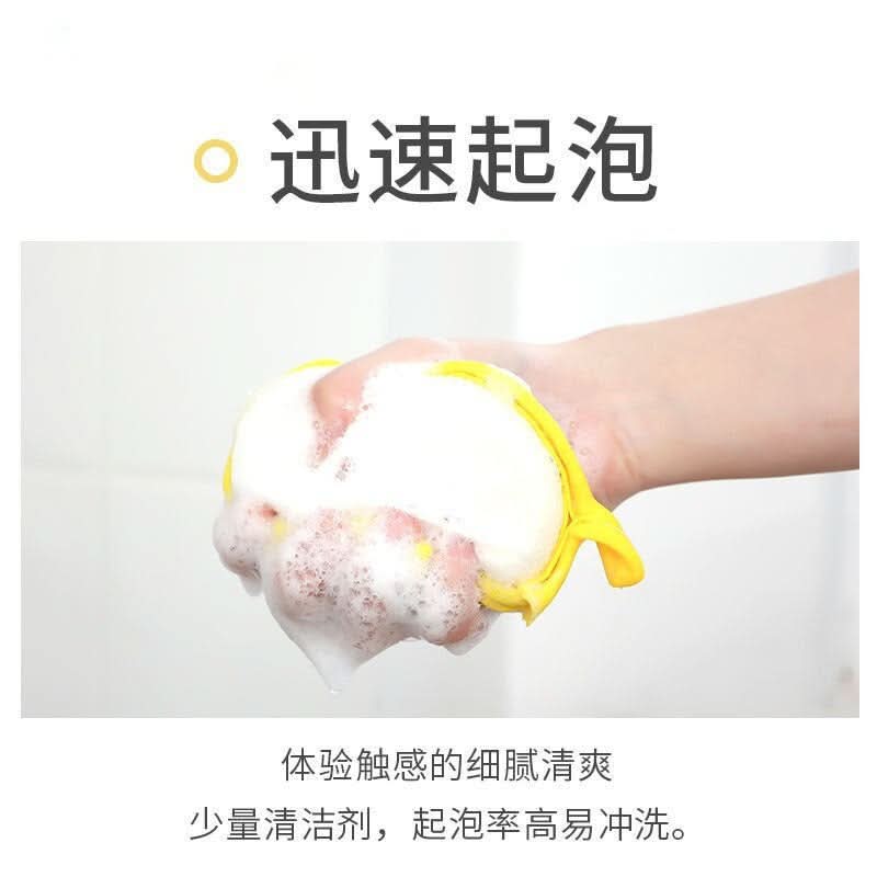 Double-Sided Kitchen Dishwashing Sponge – Heavy-Duty Scrubber Pad for Pots & Pans