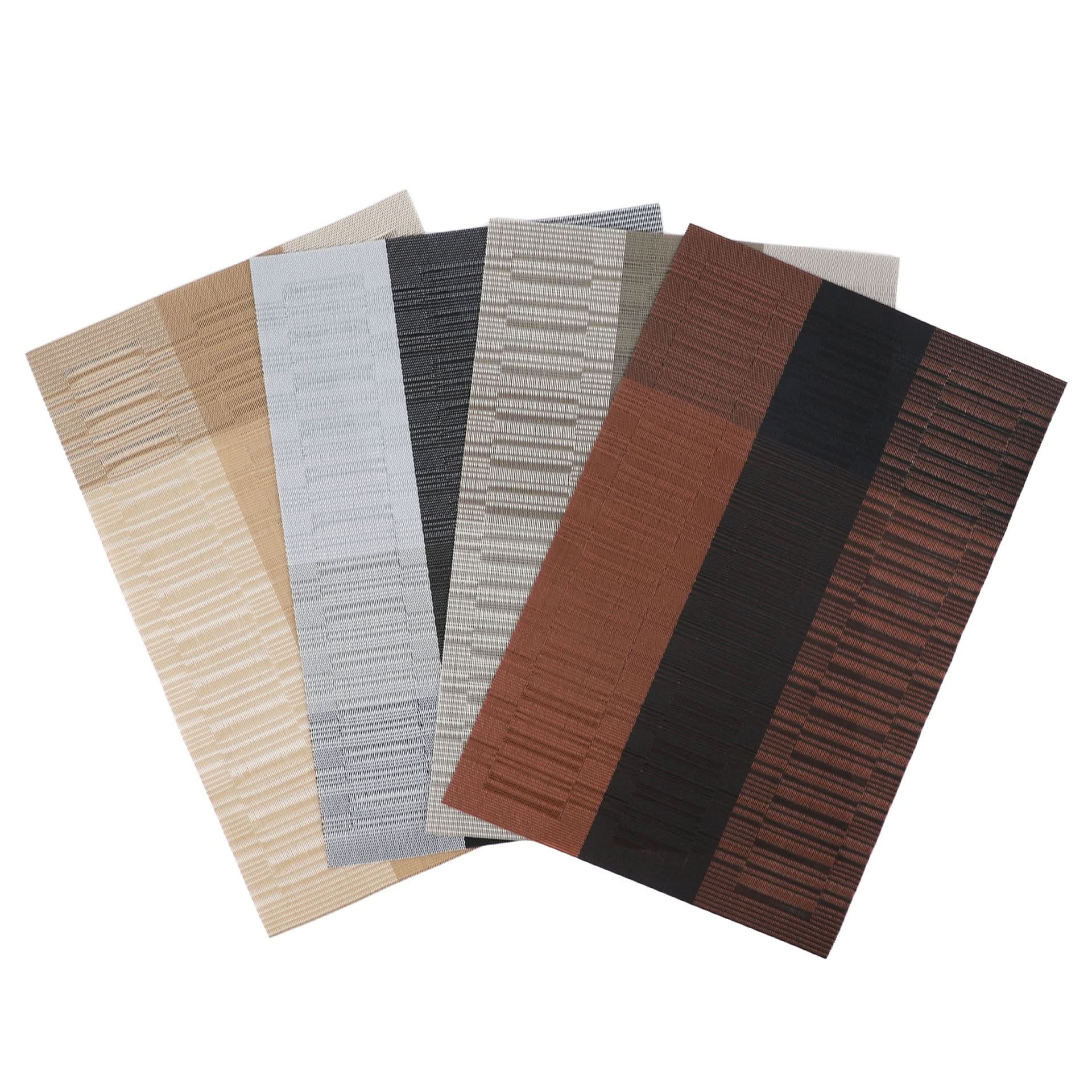 Bamboo Textilene Non-Slip Waterproof Placemats