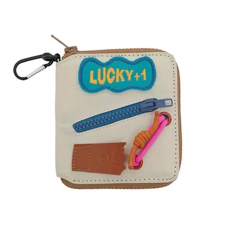 Source factory direct sales foreign trade wholesale ins Korean version short zipper multi-card wallet heart niche design card holder
