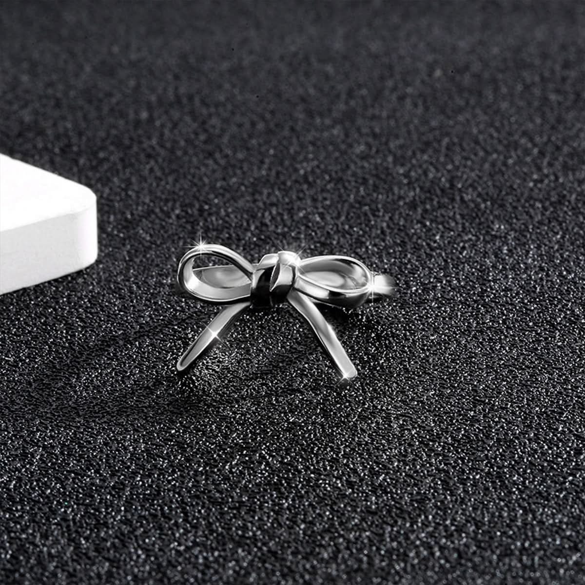 Creative Bow Open Ring for Women – Knotted Jewelry in Gold & Silver