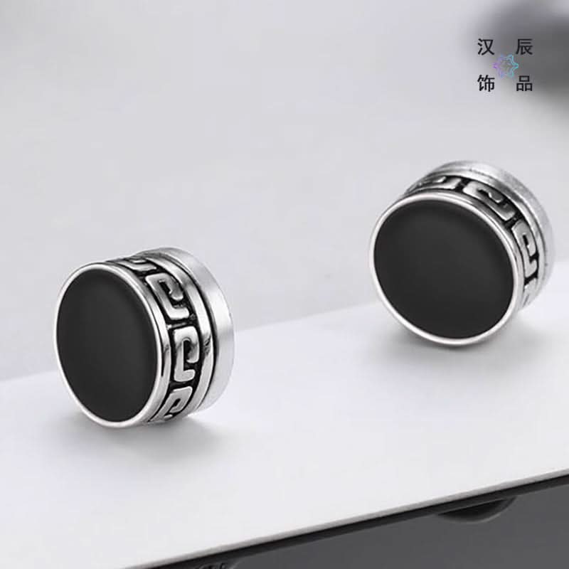 Magnetic Ear Clips for Men - Non-Pierced Retro Earrings