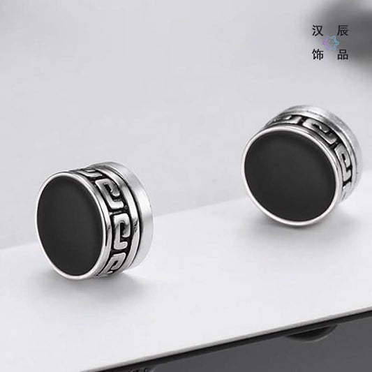 Magnetic Ear Clips for Men - Non-Pierced Retro Earrings
