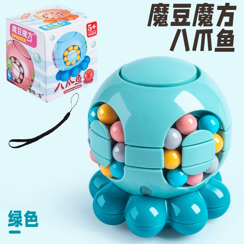 Rotating Rubik's Cube Gyroscope Educational Toy