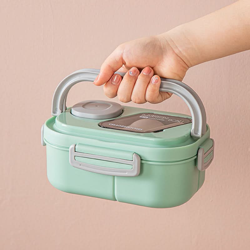 1200ml Double-Layer Microwaveable Lunch Box – For Work & School