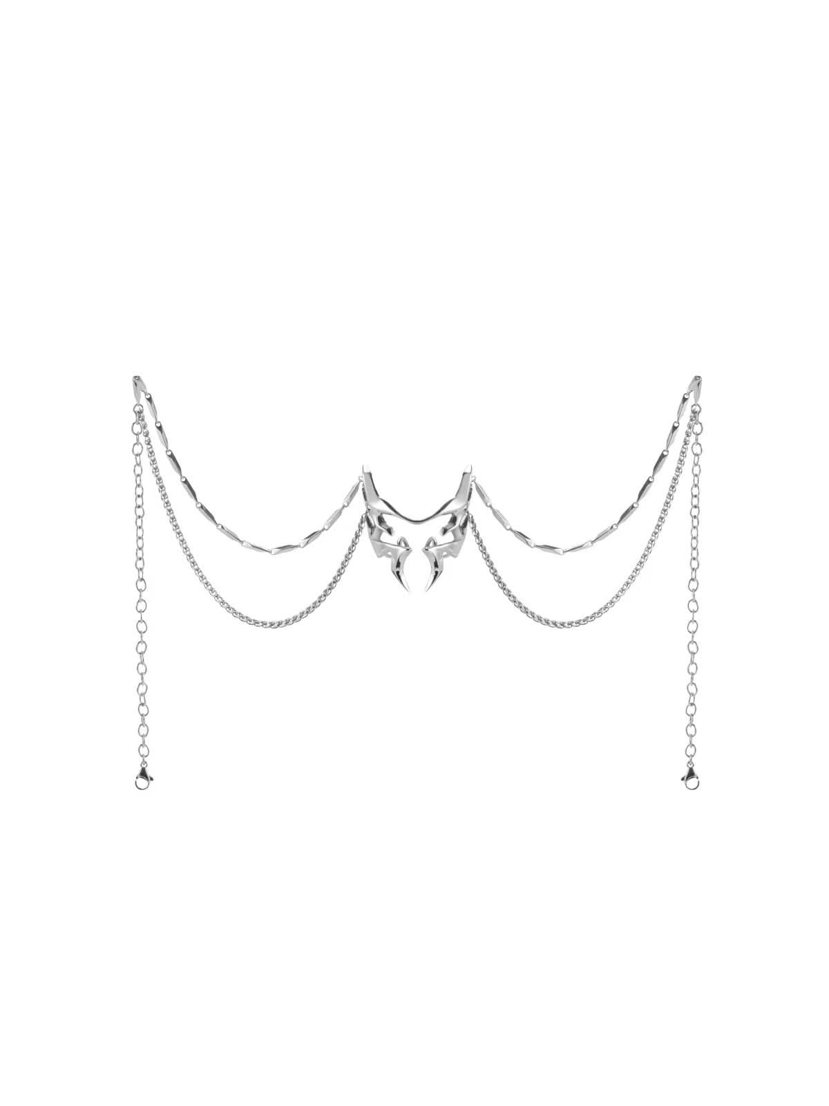 Silver Punk Nose Decoration, Unisex Accessory