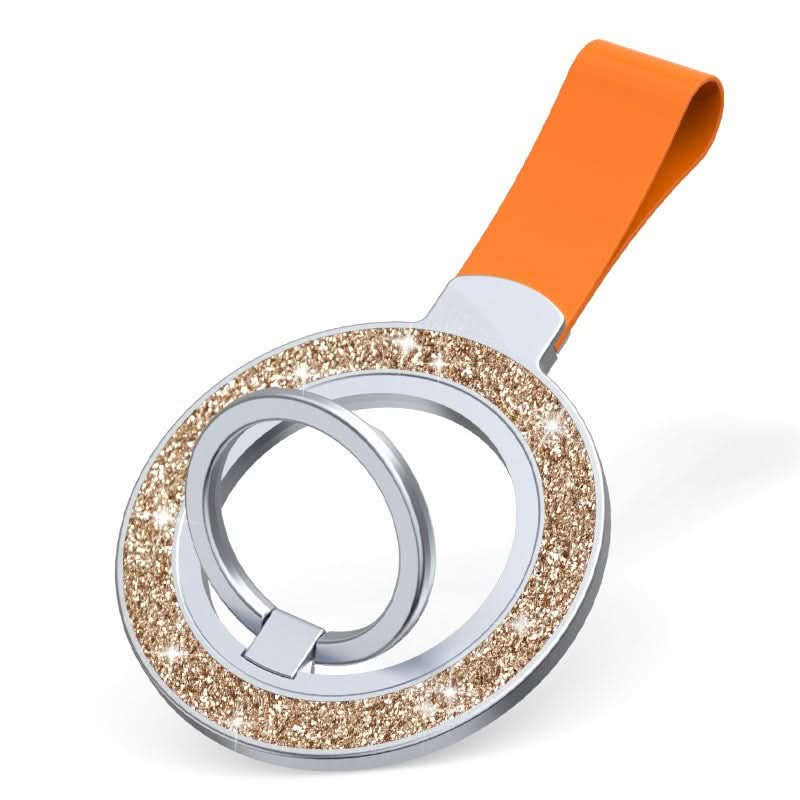 360° Rotating Magnetic Phone Ring Holder – Foldable Stand
