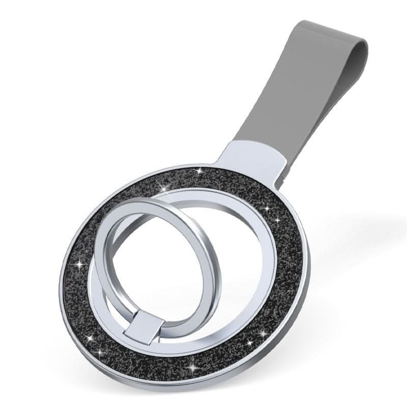 360° Rotating Magnetic Phone Ring Holder – Foldable Stand