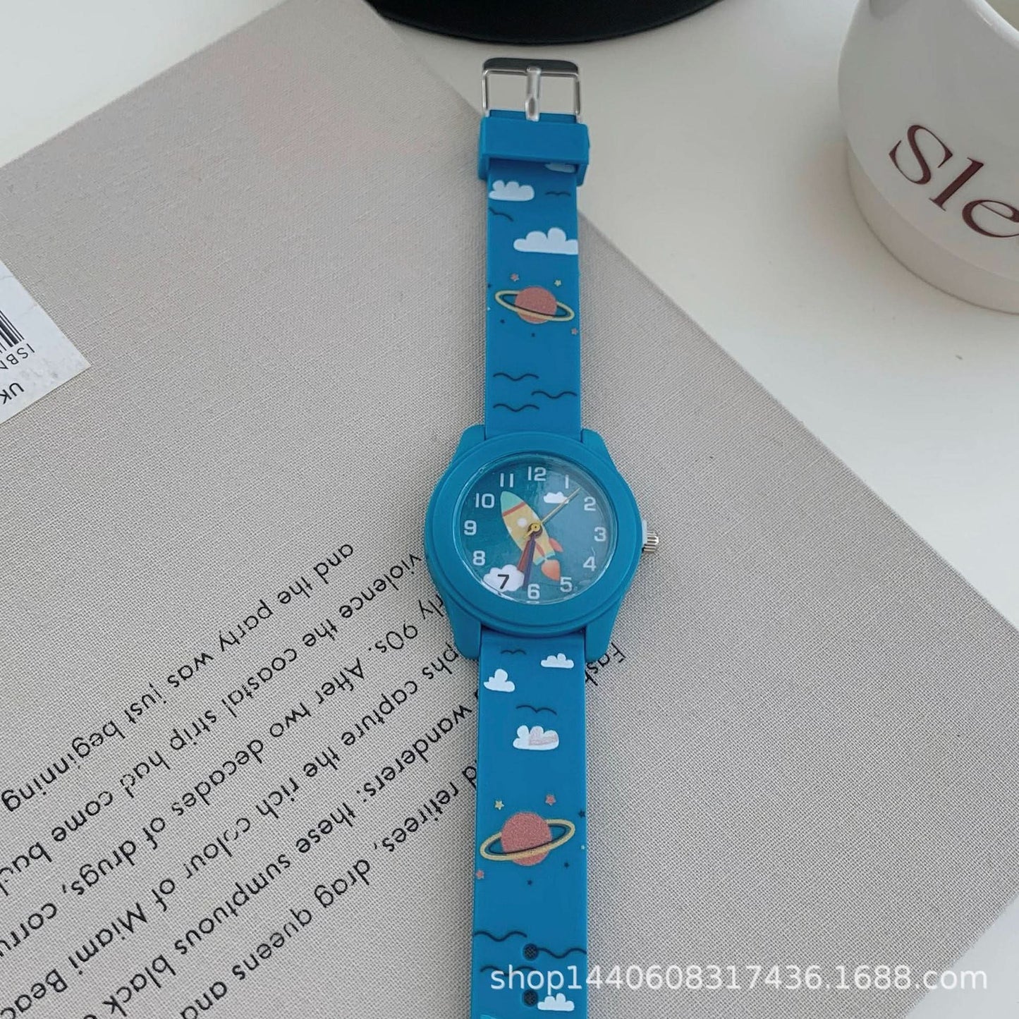 Cartoon Fashion Children's Quartz Watch – Cute Jelly Silicone, Fresh & Unisex