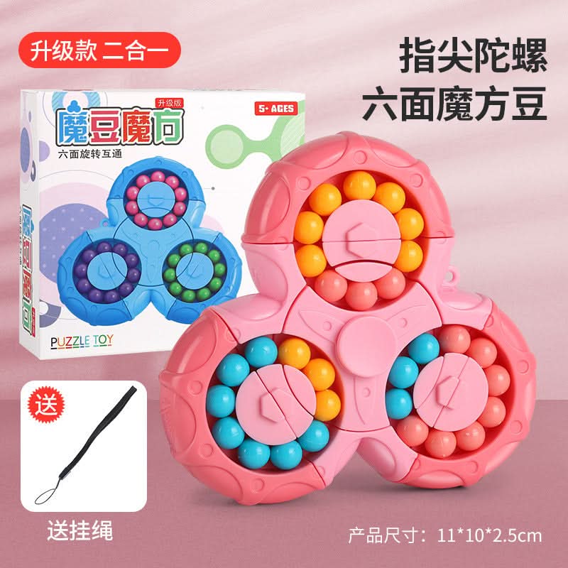 Rotating Rubik's Cube Gyroscope Educational Toy