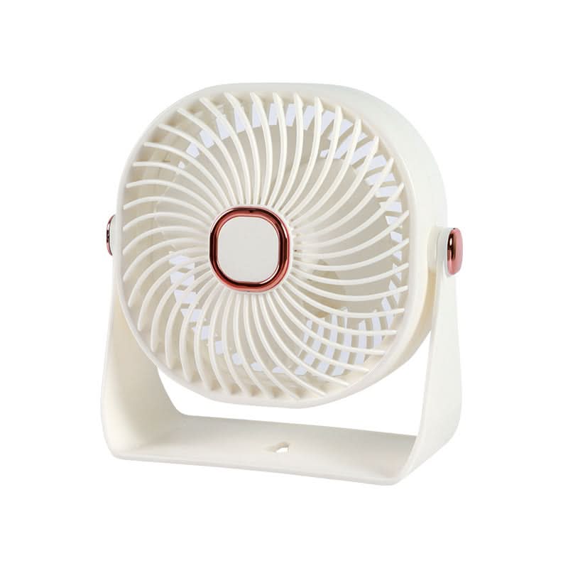 USB Rechargeable Desktop Fan – 3-Speed, High-Power Wind