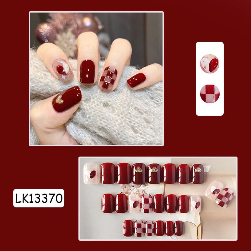 Autumn & Winter Style Colored Nail Art Pieces