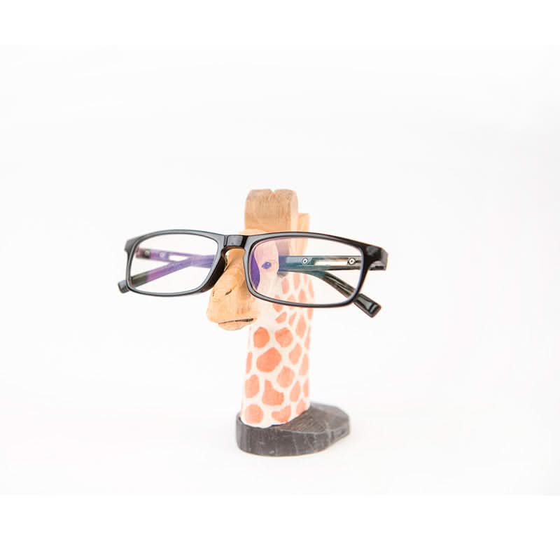 Creative Handmade Wooden Glasses Frame - Storage & Display Stand