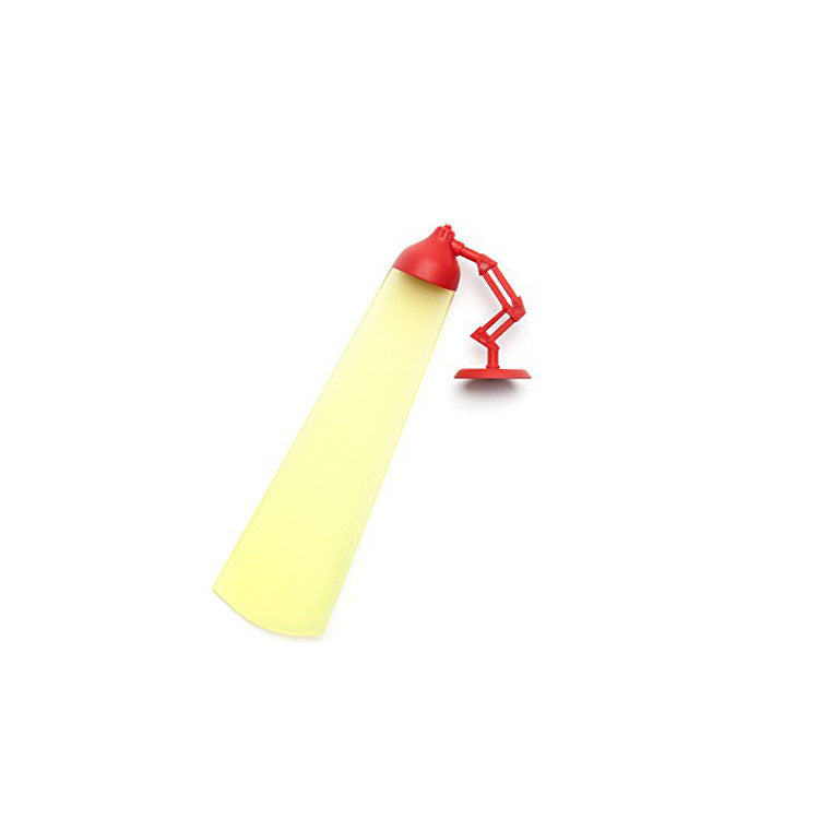 Desk Lamp Bookmark Clip – Creative Plastic Reading Label for Books & Notepads