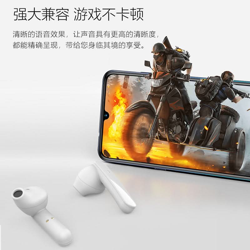 TWS Bluetooth 5.3 Semi-In-Ear Headset
