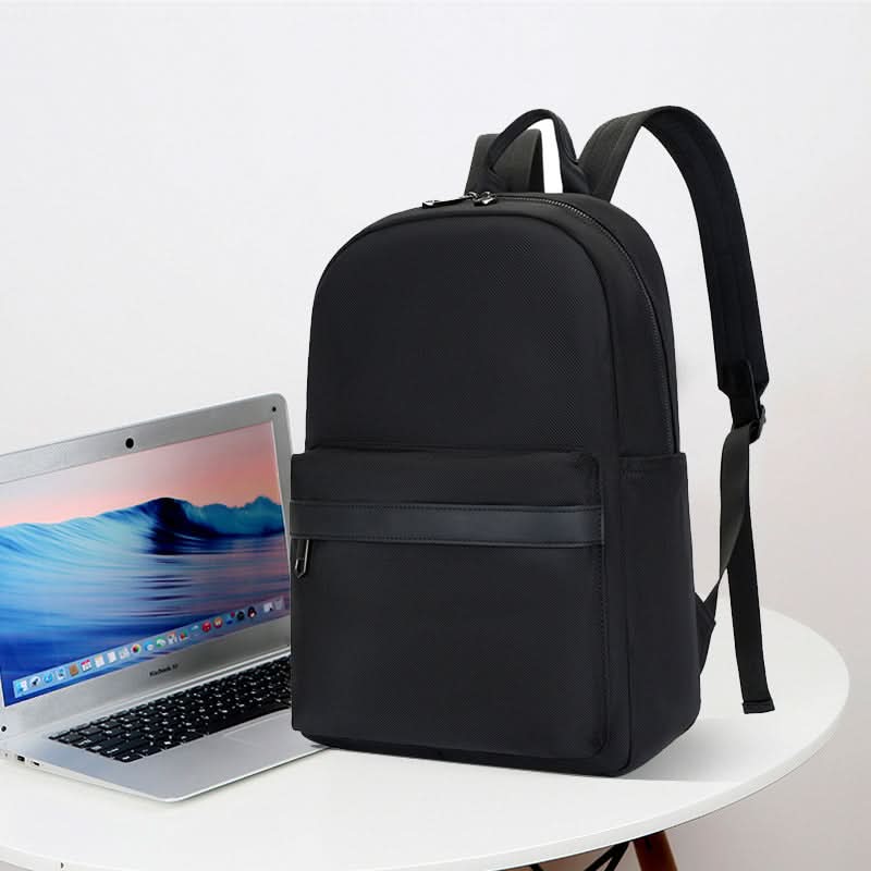 Men's Large Capacity Business Backpack – 15-Inch Computer, Black