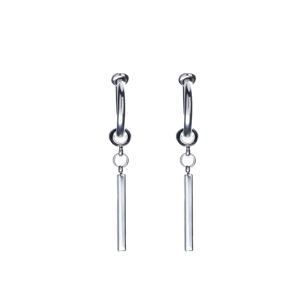 Unisex Sauron Hoop Earrings – Minimalist Fashion Jewelry