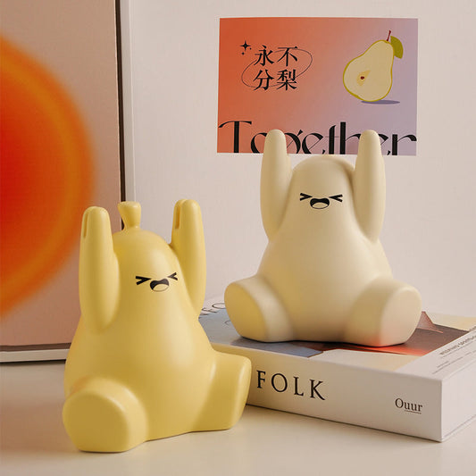 Toto Pear Photo Clip – Ceramic Desk Accessory for Notes & Pictures For Home, Office & Gifts