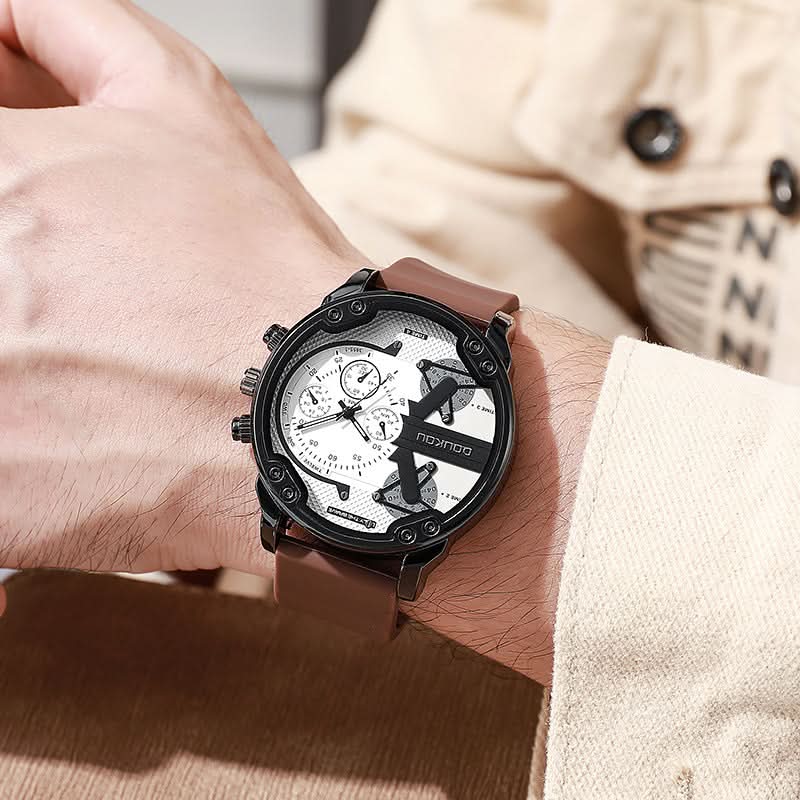 Men’s Multifunction Quartz Watch – Bold Waterproof Design